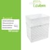 13 Gallon Disposable Trash Cans (3-Pack). Reusable Garbage and Recycling Bins