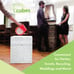 13 Gallon Disposable Trash Cans (3-Pack). Reusable Garbage and Recycling Bins