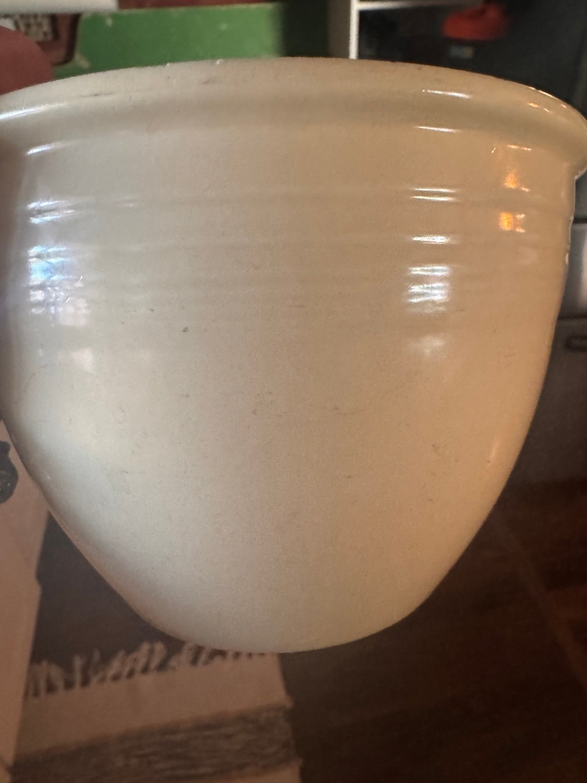 Vintage Fiesta Ivory Mixing bowl