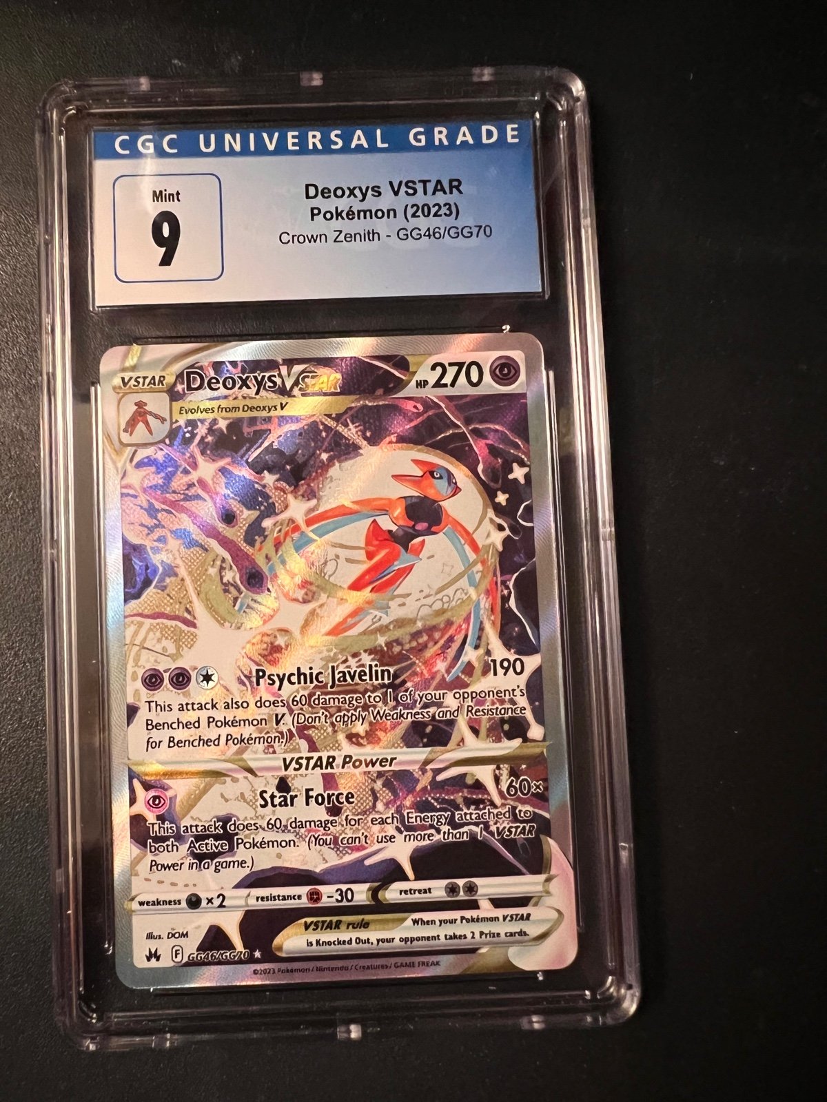 deoxys vstar Pokémon 2023