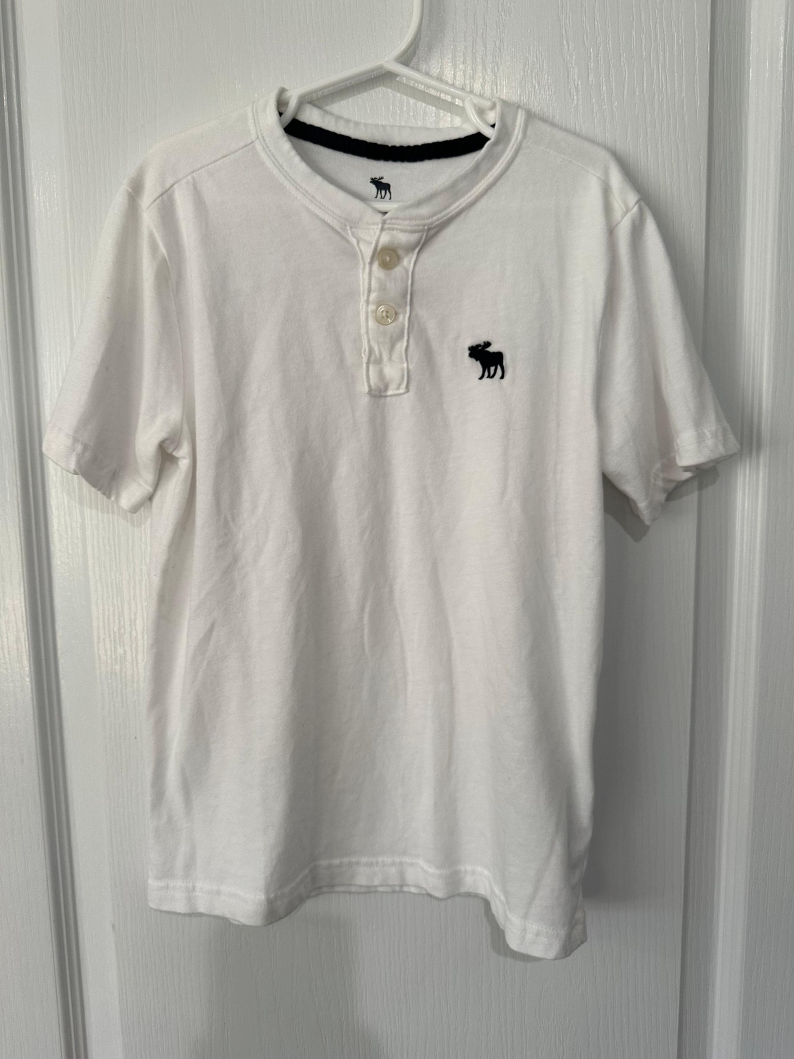 Abercrombie Kids White Shirt, 7/8