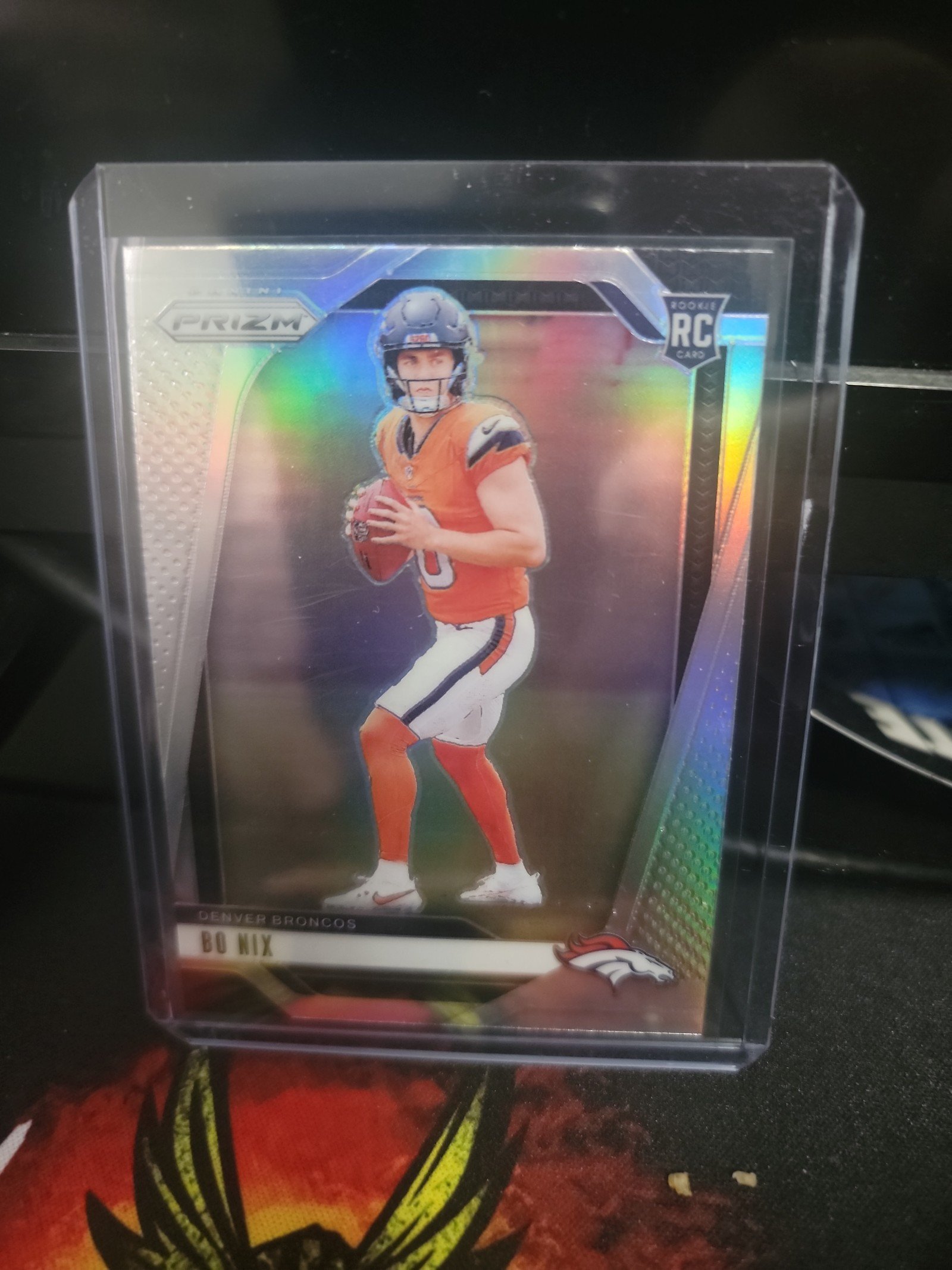 Bo Nix Silver Prizm
