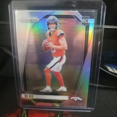 Bo Nix Silver Prizm