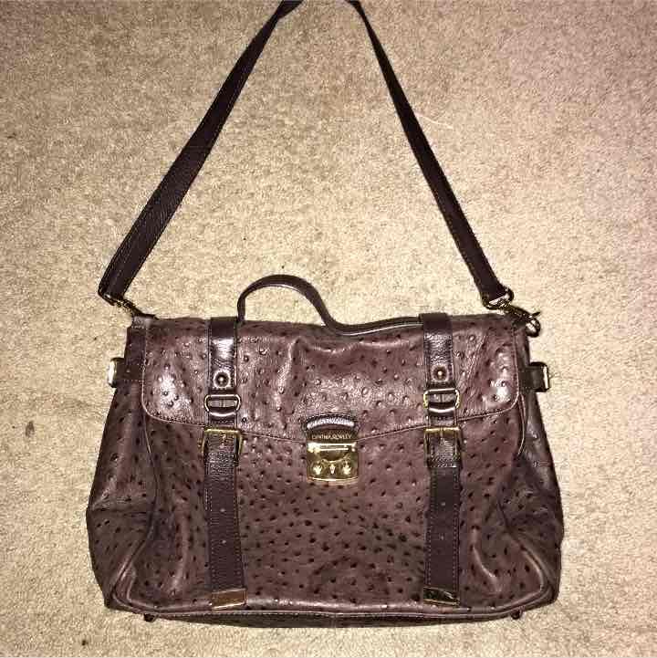 Final--Cynthia Rowley brown tassel bag