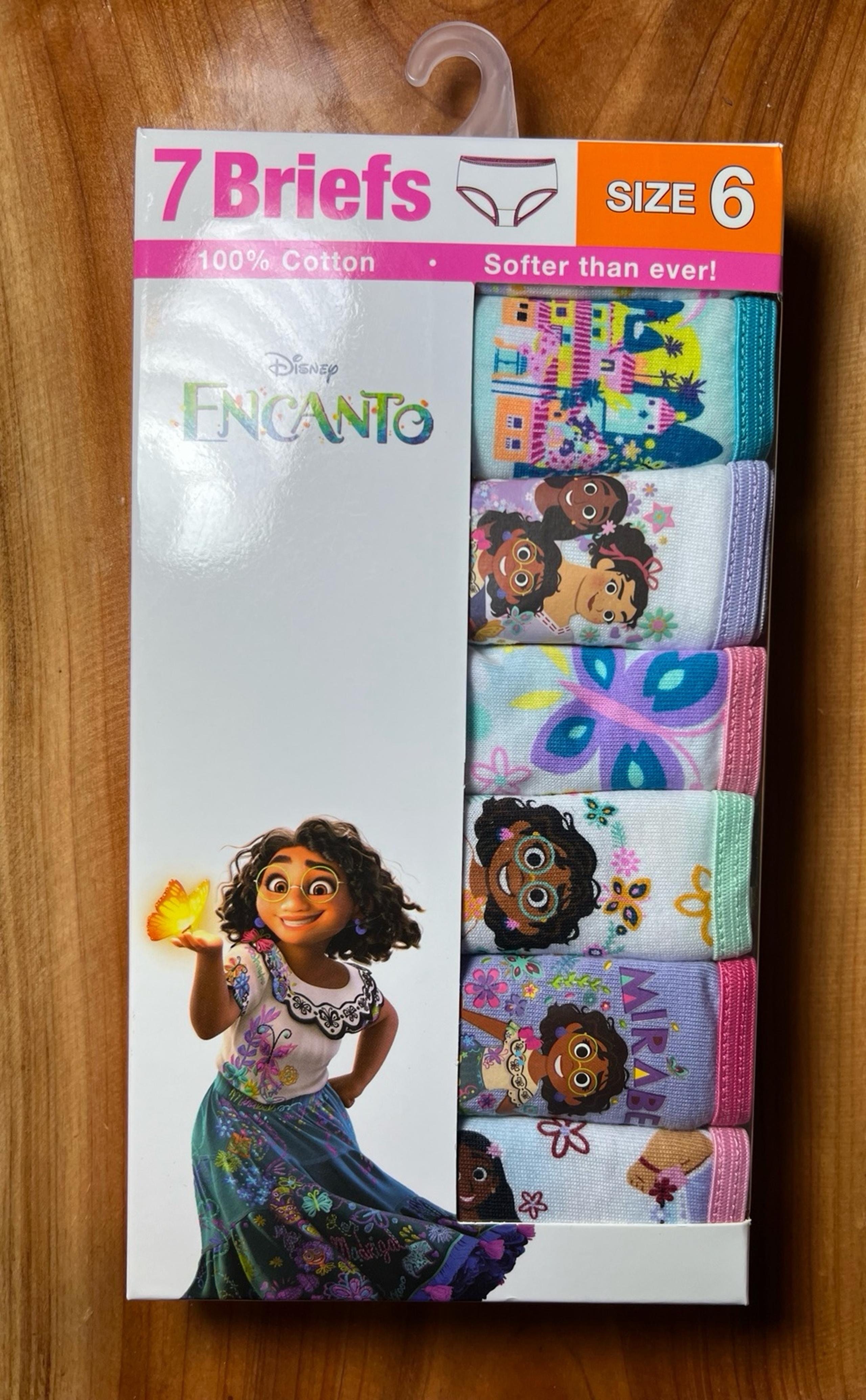 Disney Encanto girls size 6 briefs