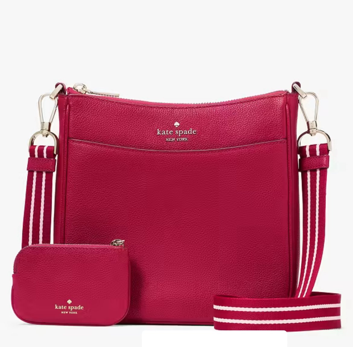 Kate Spade Rosy North South Crossbody Bag NWT Retail 375 Rose Pink