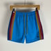 AVIATOR NATION 5 Stripe Flex Shorts Men's Size 29 Parrot Blue