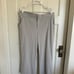Athleta Tribecca Crop Pant size 14. Light gray color.