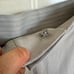 Athleta Tribecca Crop Pant size 14. Light gray color.