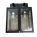 2 Pack Dusk to Dawn Outdoor Wall Lantern with Sensor