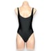 SEASHELL Carol One Piece Swimsuit, Black, Small