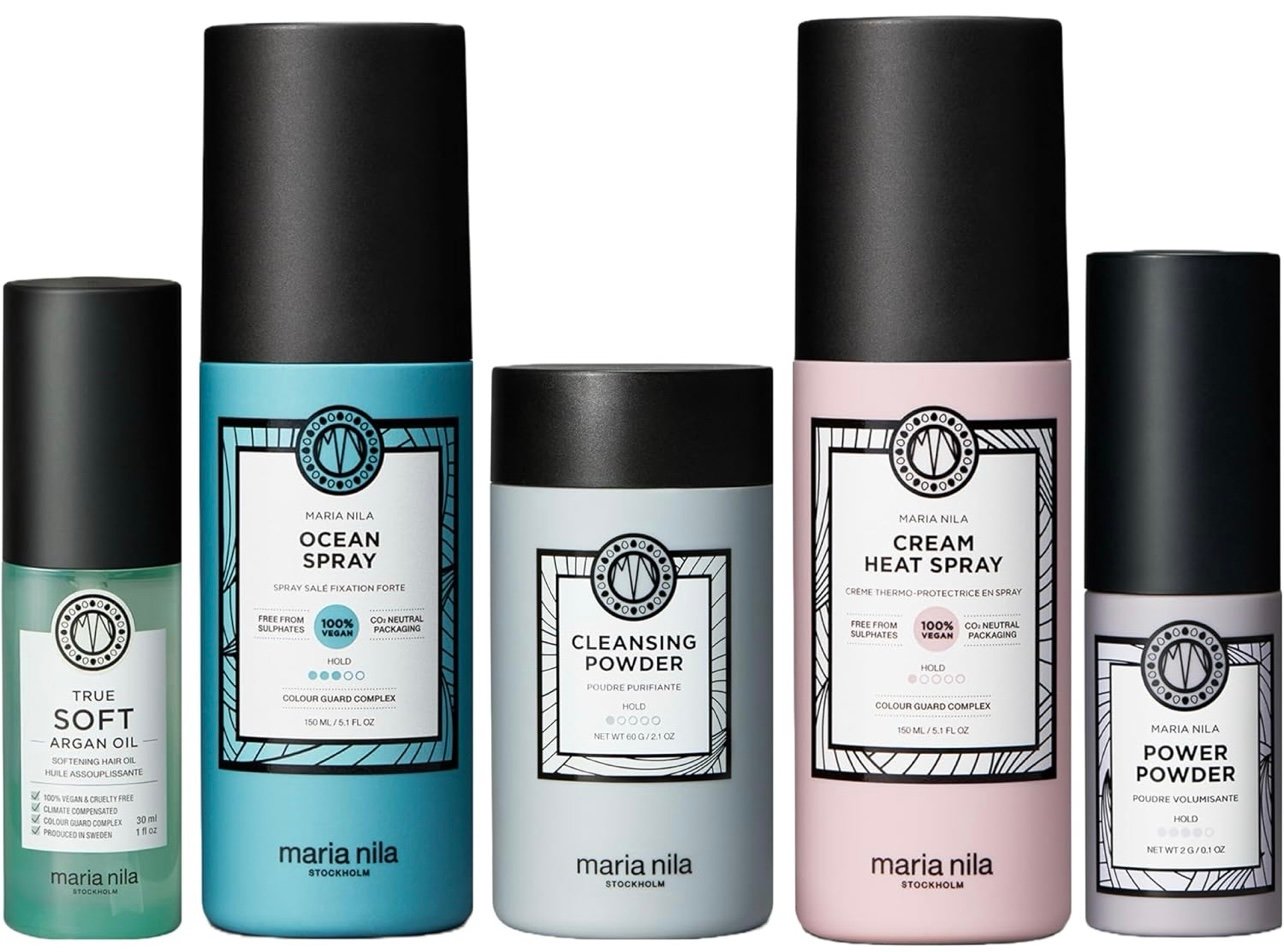 Maria Nila, The Styling Beauty Bag, 5 Styling Products to get Creative