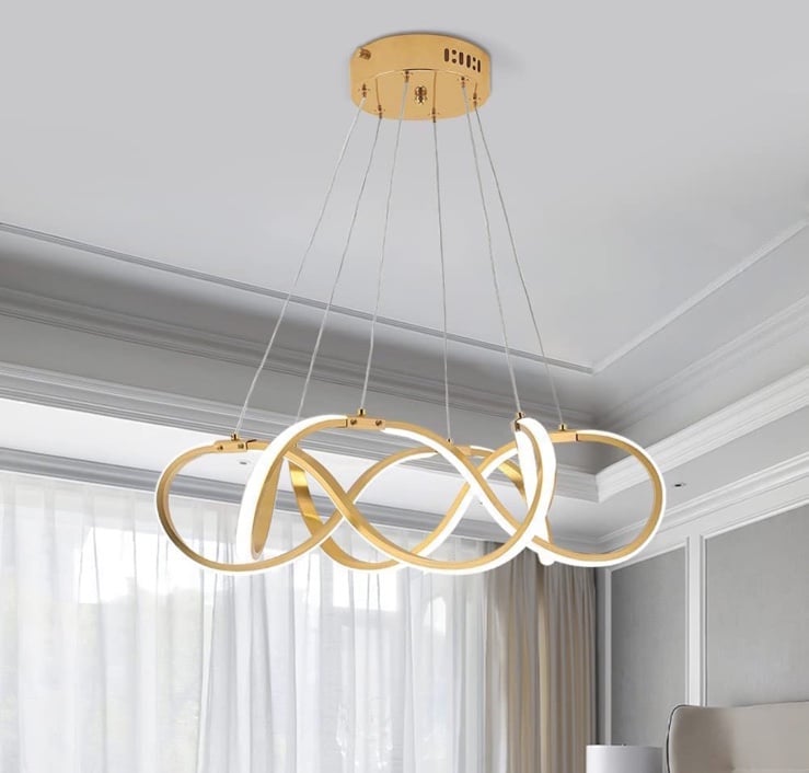 YUMPAUG Modern Dimmable LED Chandelier