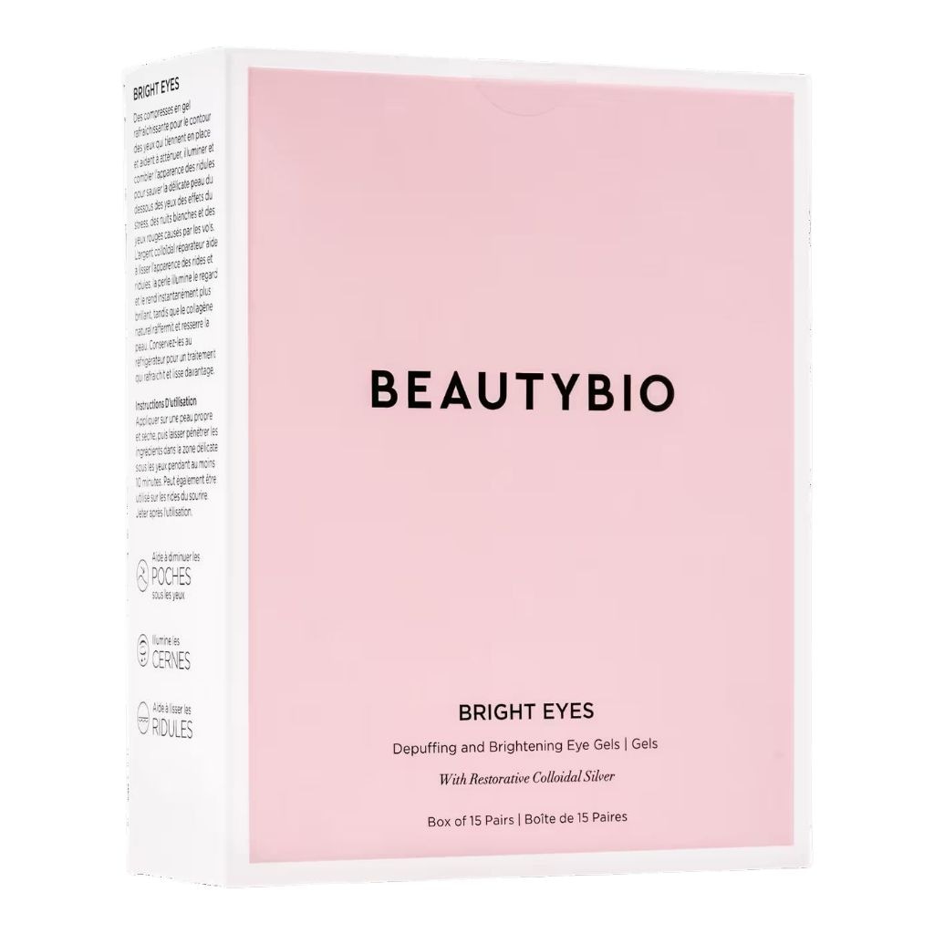 BeautyBio Bright Eyes Depuffing Eye Gels - White - One Size