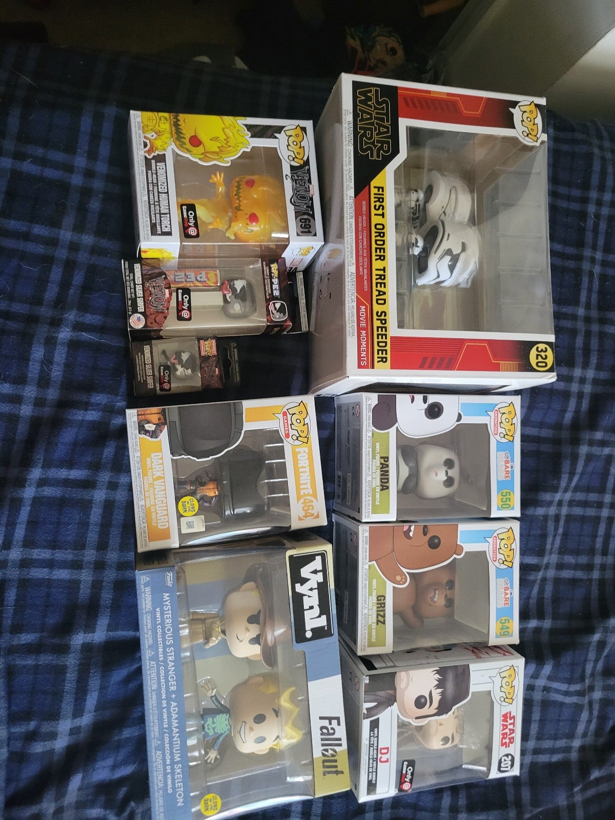 Funko Lot of Pops and Shirts