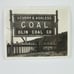 Photograph Indianapolis Indiana Olin Coal Co Scuddy & Ashless Sign Antique 1920s