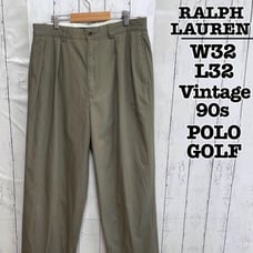 90s RALPH LAUREN POLO GOLF Chino Pants Khaki W32