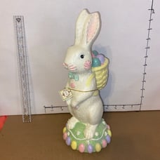 Mark Roberts Blushing Easter Bunny Glitter New