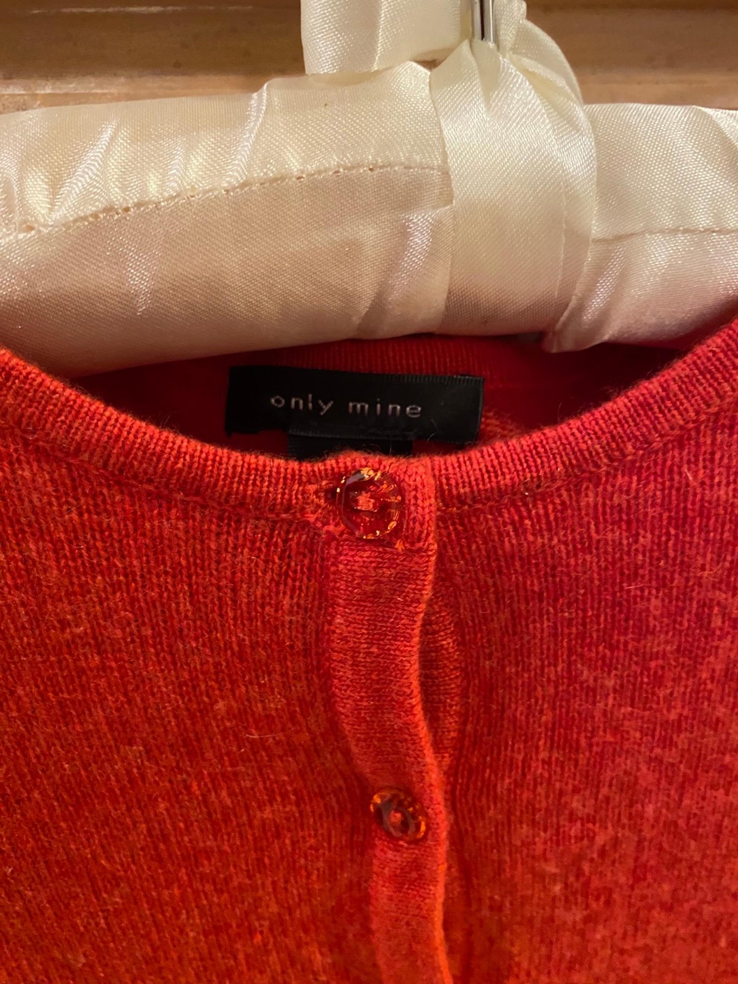 100% 2 ply cashmere cardigan sweater only mine