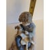 LLADRO Figurine Retired Boy Dog 5703 Behave