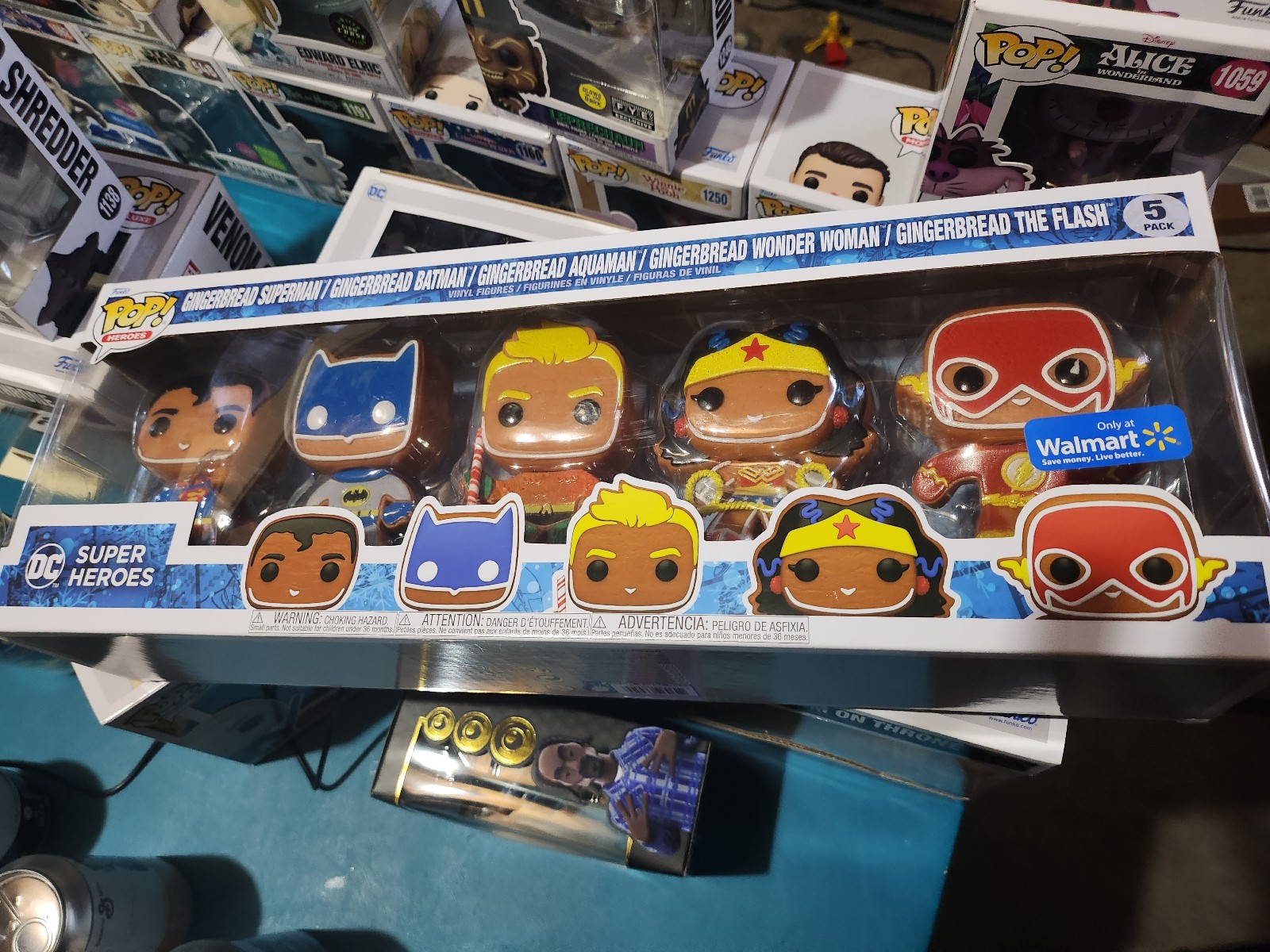 Funko Pop Gingerbread DC Comics 5 Pack