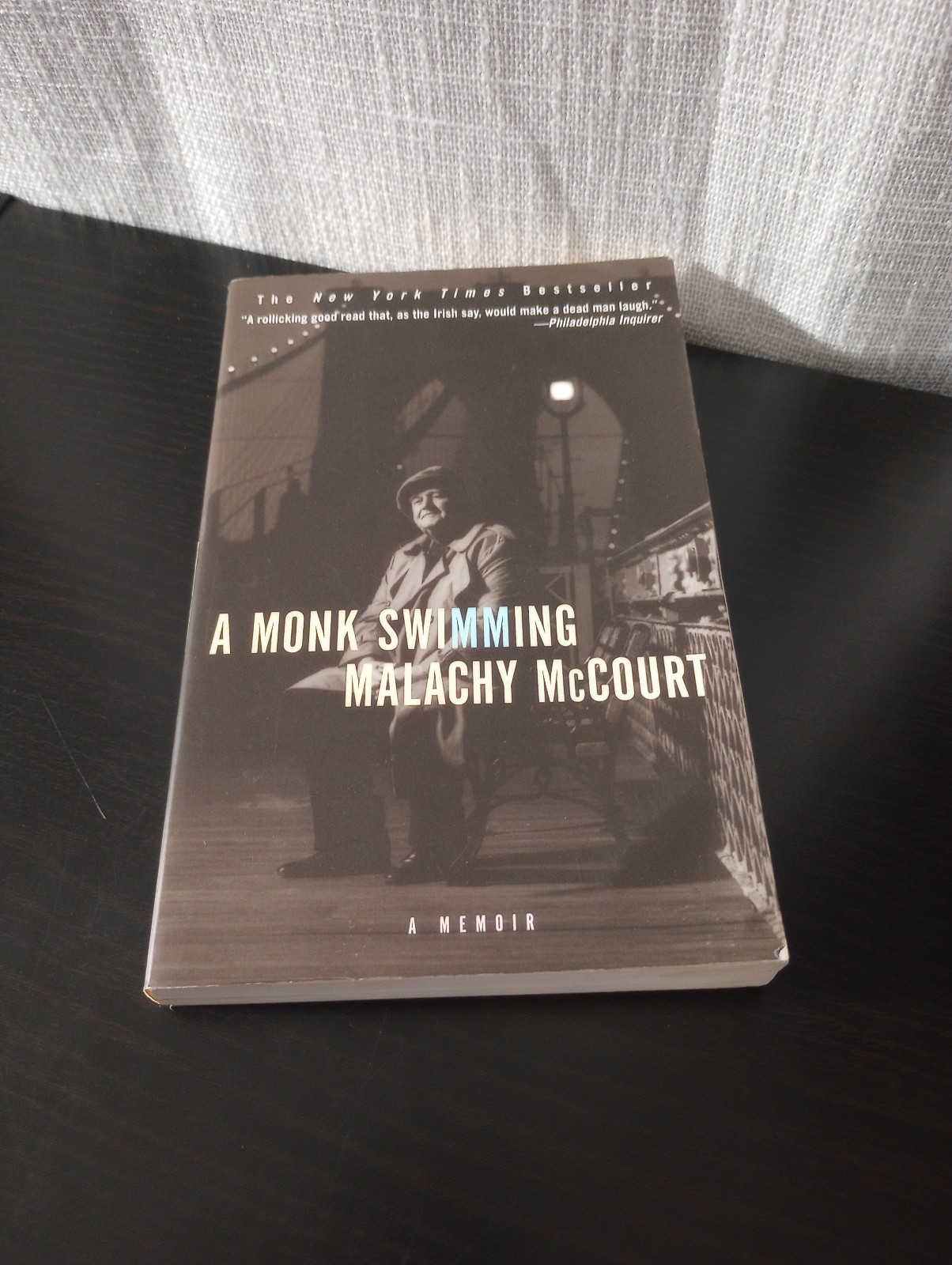 A Monk Swimming by (SIGNED) Malachy McCourt (1998 Paperback) A Memoir