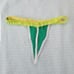 Green Ruffle Gstring Thong