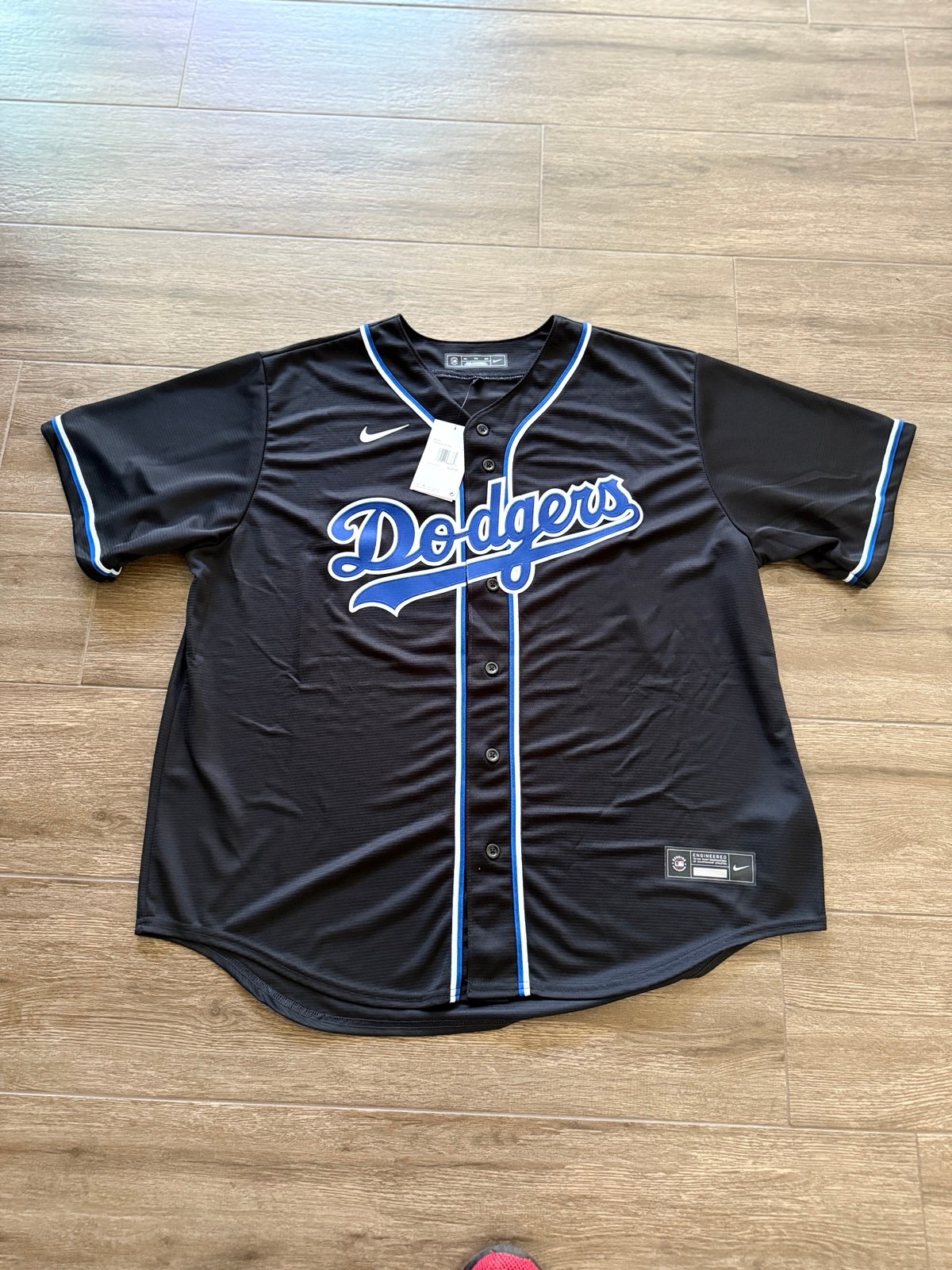 Nike LA Los Angeles Dodgers Julio Urias Black Jersey Men’s size XXL $135 New!!