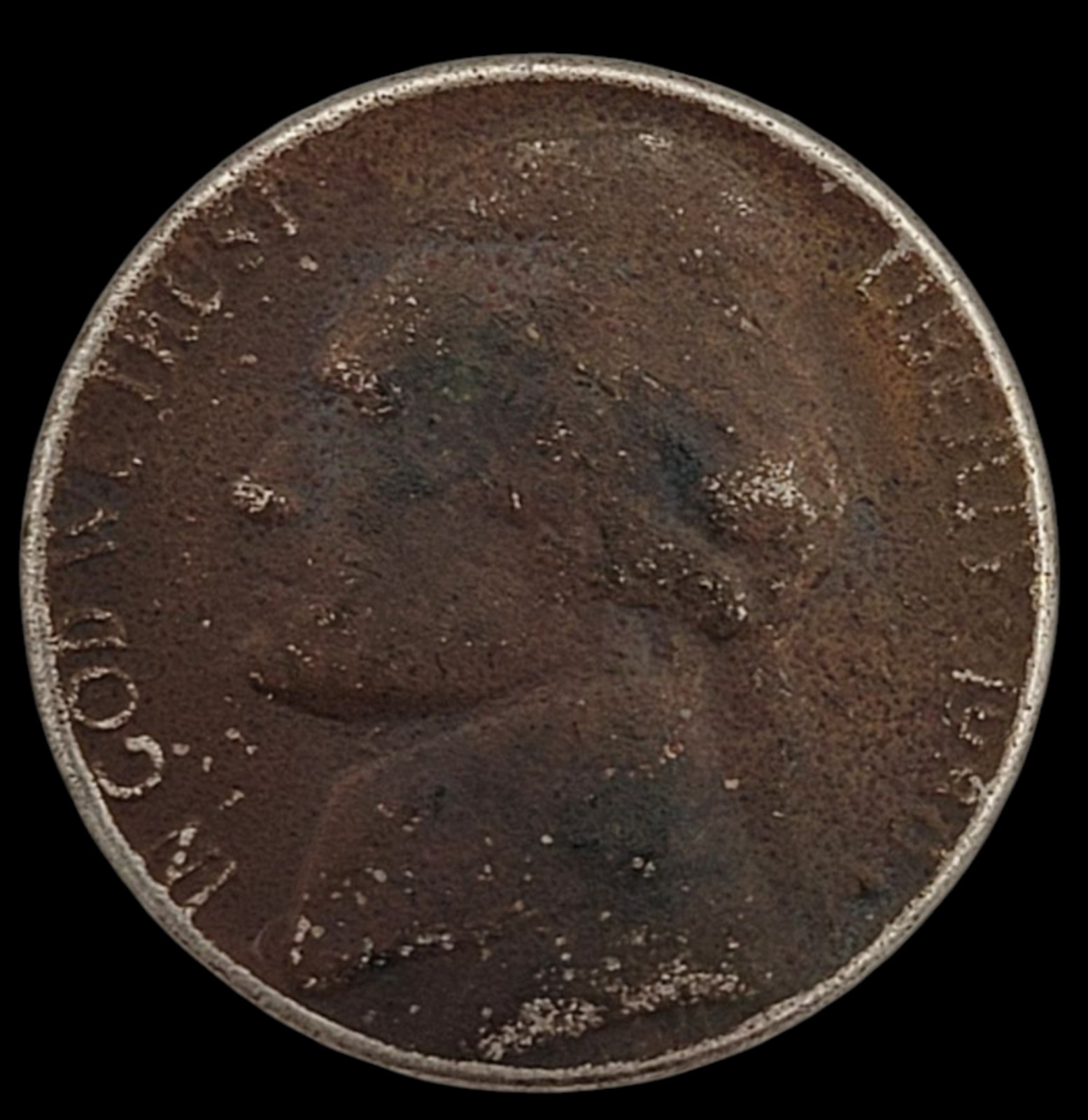 Genuine 1980-D 5-cent coin with double die and daichip details,Reddish Color #18