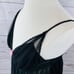 Betsey Johnson black sheer negligee lace pink bow