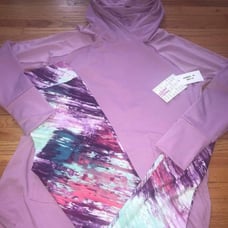 Lularoe Medium Amber Hoodie TC Leggings New