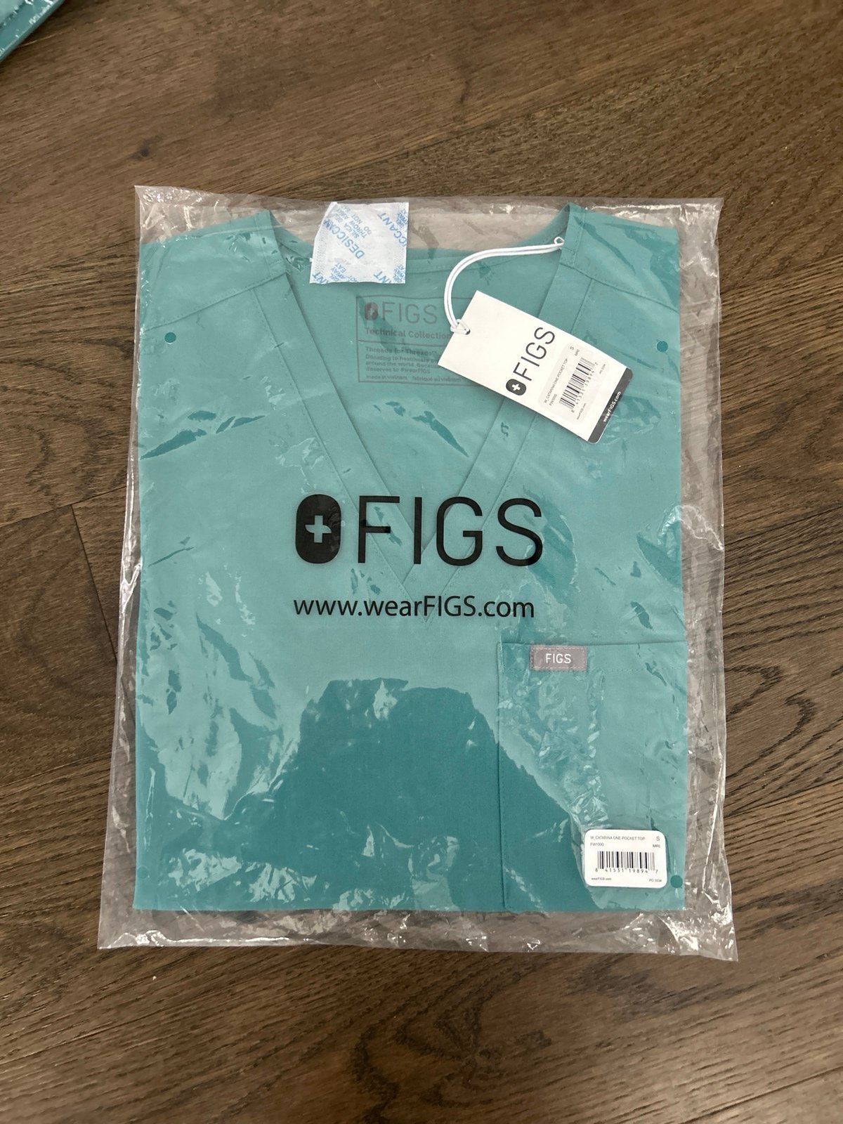 Figs Cactus Catarina Scrub Top Small