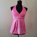 Lilly Pulitzer Willa Halter Floral Top Size S Pink New