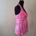 Lilly Pulitzer Willa Halter Floral Top Size S Pink New