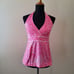 Lilly Pulitzer Willa Halter Floral Top Size S Pink New