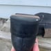 Frye Vicky Engineer Boots black buckle leather 11B Style 3478817