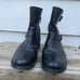 Frye Vicky Engineer Boots black buckle leather 11B Style 3478817