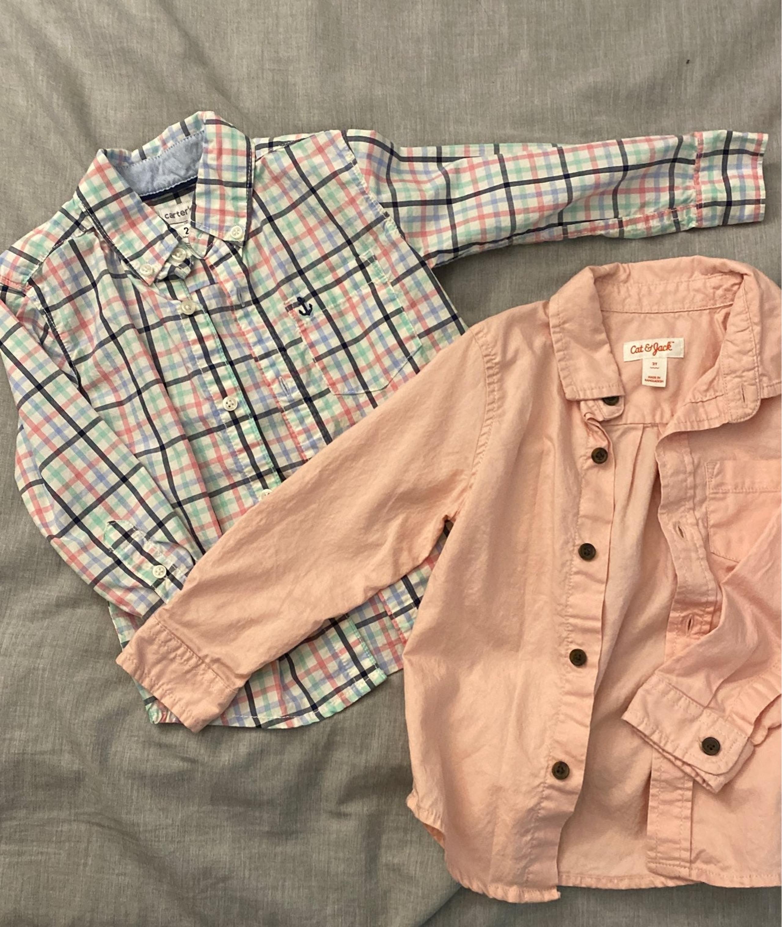 Toddler 2T button up shirts