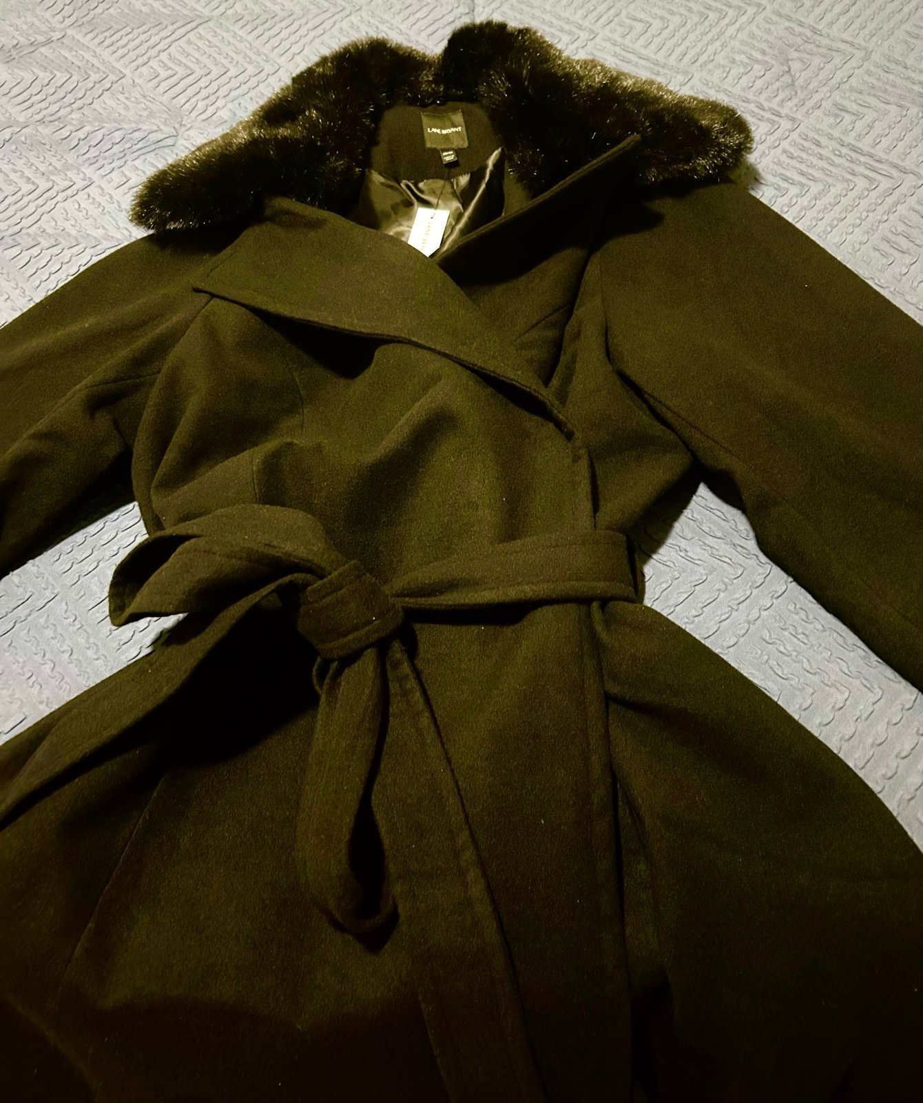 NWT Lane Bryant long winter coat.