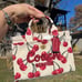 COACH Cargo Tote Bag 20 with Cherry Print