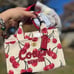 COACH Cargo Tote Bag 20 with Cherry Print