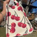 COACH Cargo Tote Bag 20 with Cherry Print