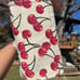 COACH Cargo Tote Bag 20 with Cherry Print
