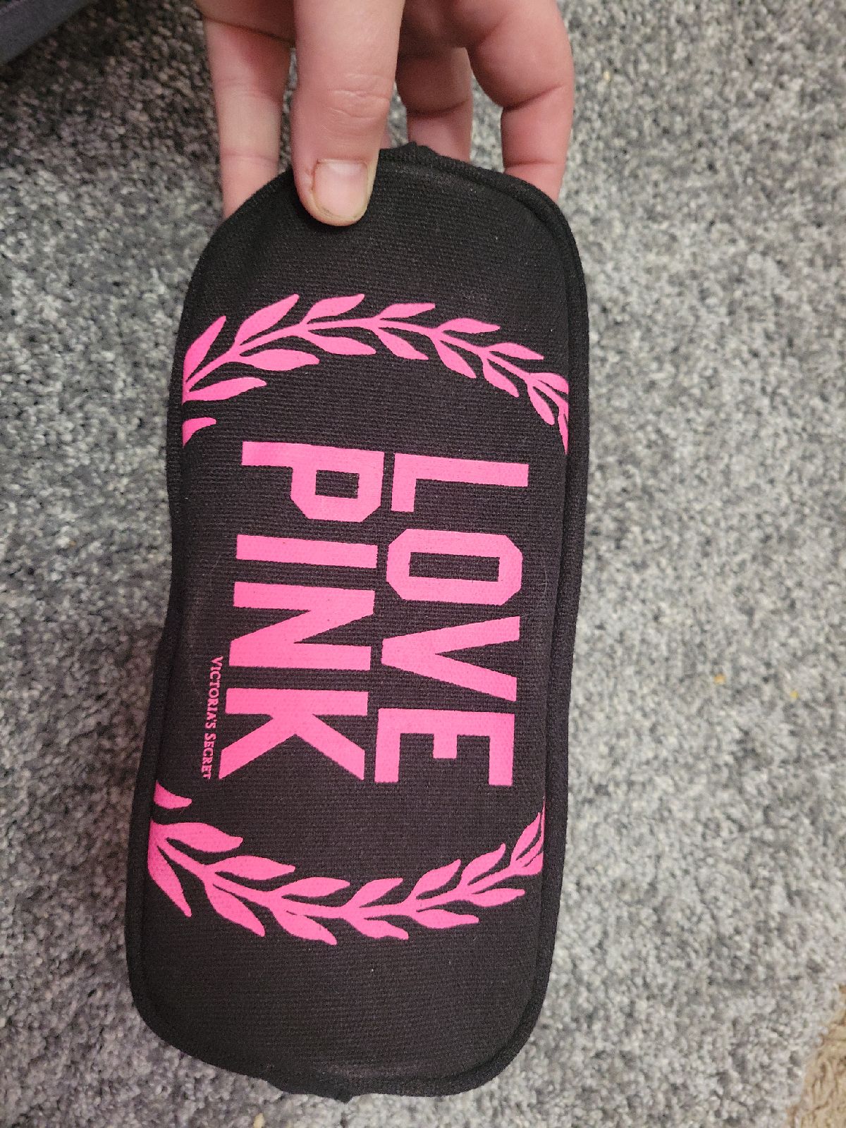 Vs pink make up bag