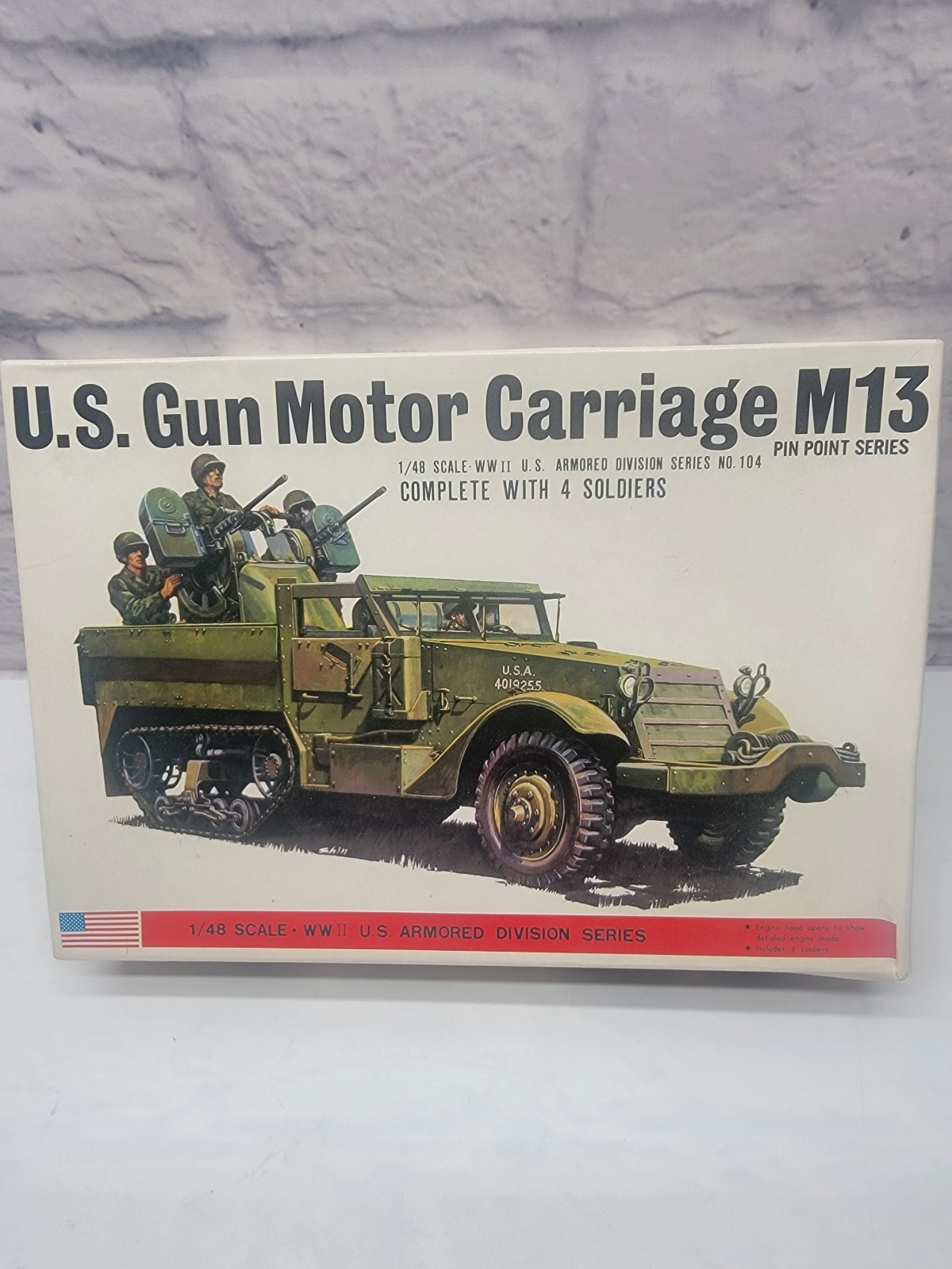 Ban Dai WWII US Gun Motor Carriage M13