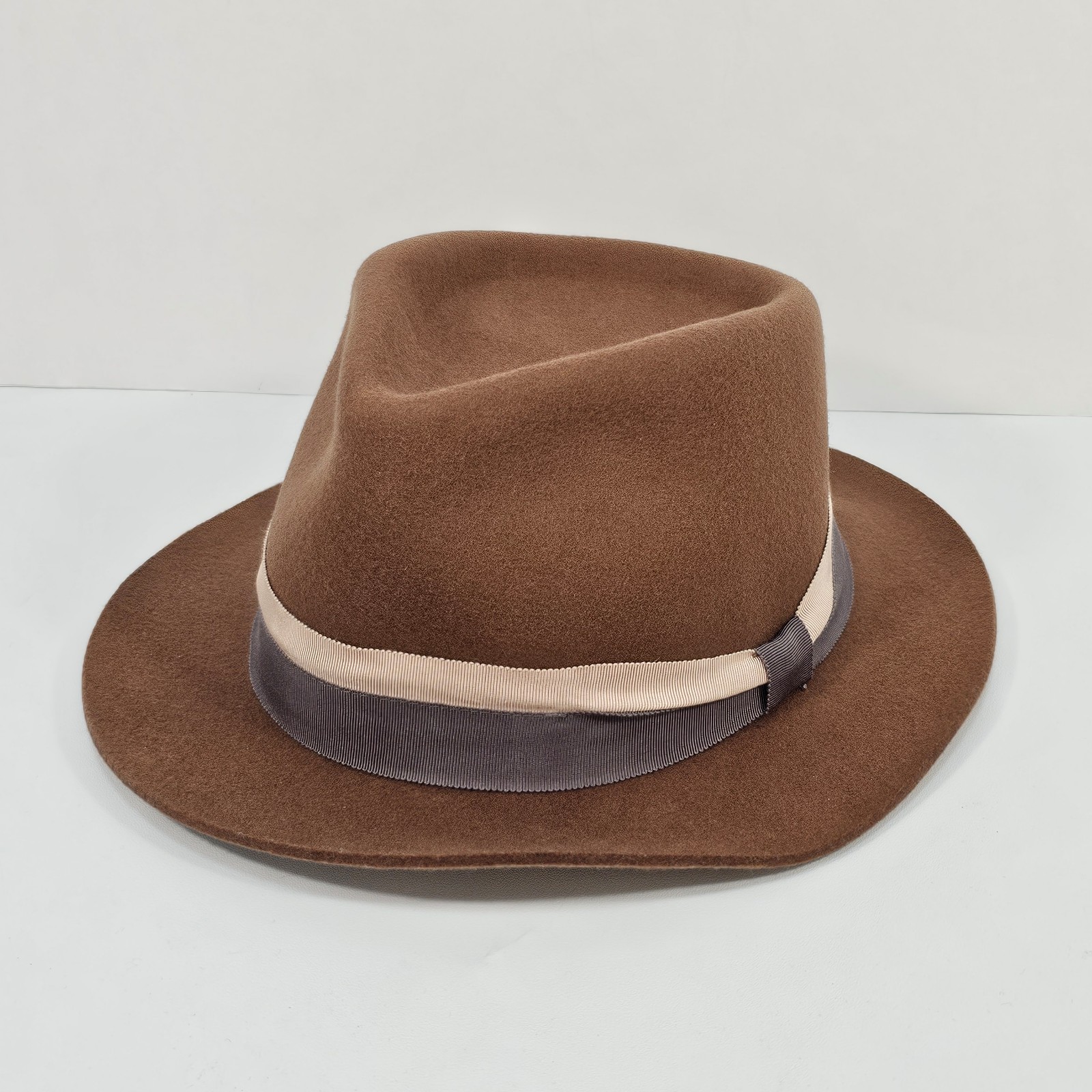 Goorin Bros. Wheeler Wool Felt Fedora Hat Whiskey Men's Size Large L