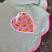 NWT vintage style mint and pink apron