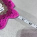 Womens Handmade Triangular Stripe Crochet Afghan Wrap Shawl Multi-Color One Size