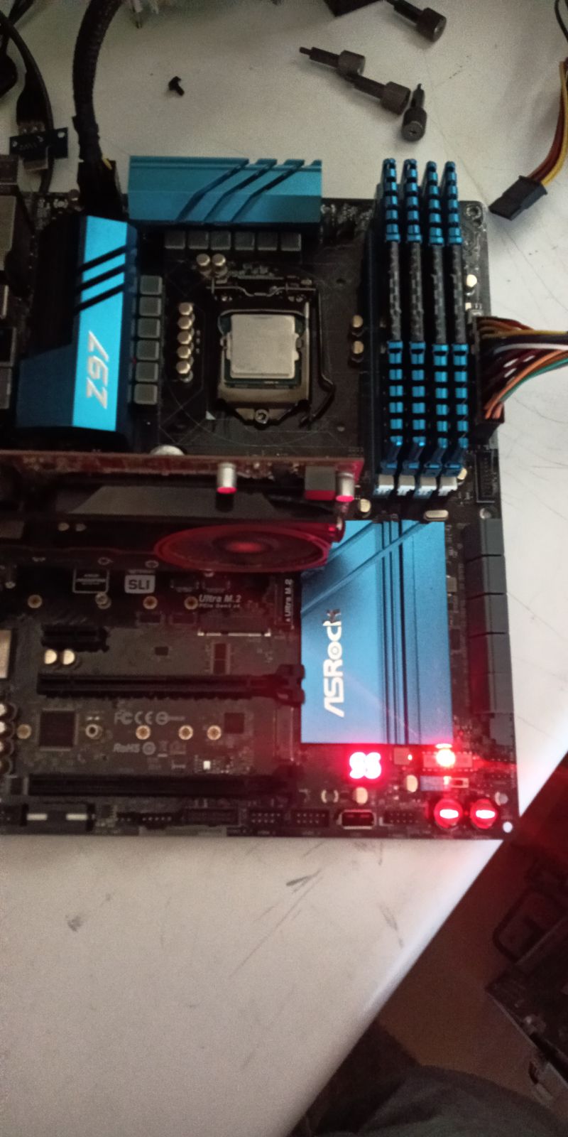 Z97 extreme 6 + i5 4690k + 16gb ram comb
