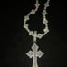 18 k Gold plated cross pendant & cross chain